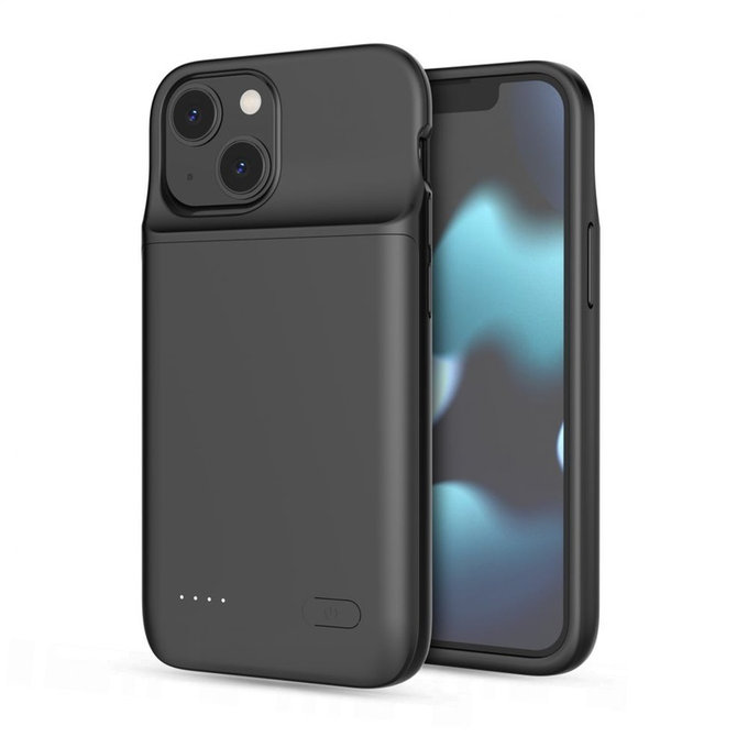 Powerbank Powercase 4700mAh za iPhone 12 Mini / 13 Mini, crna, Tech-Protect
