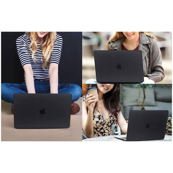 Maskica Smartshell za MacBook Pro 16 M1-M5 / M5 Pro / M5 Pro Max 2021-2026, Matte Black, Tech-Protect
