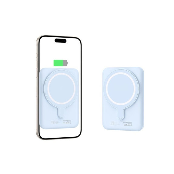 Powerbank PB10 Lifemag MagSafe 5000mAh, plava, Tech-Protect