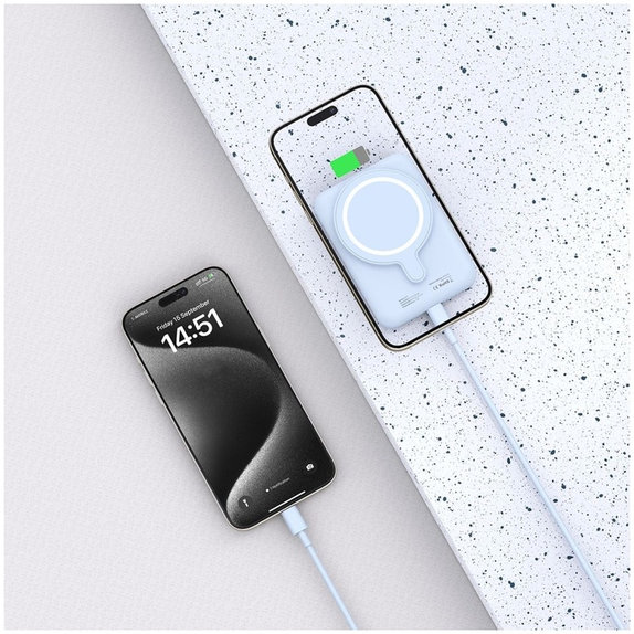 Powerbank PB10 Lifemag MagSafe 5000mAh, plava, Tech-Protect