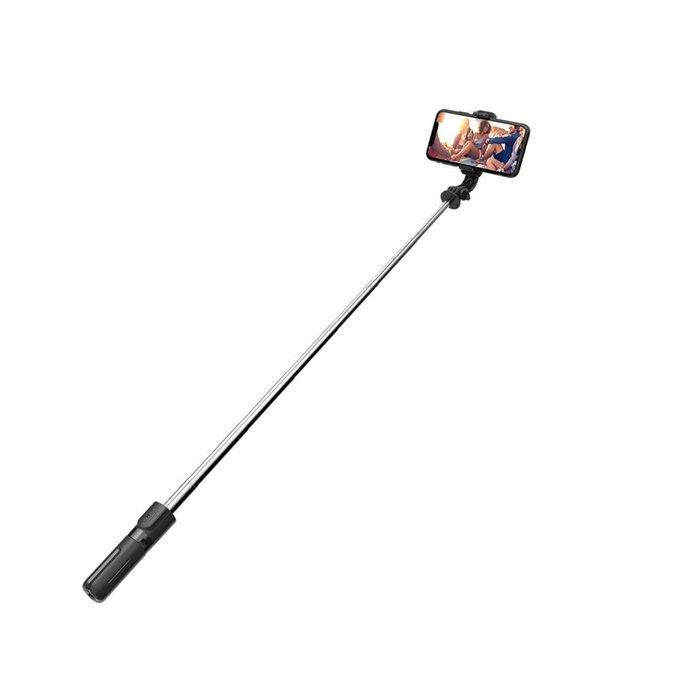 Selfie štap sa stativom L02S, crna, Tech-Protect