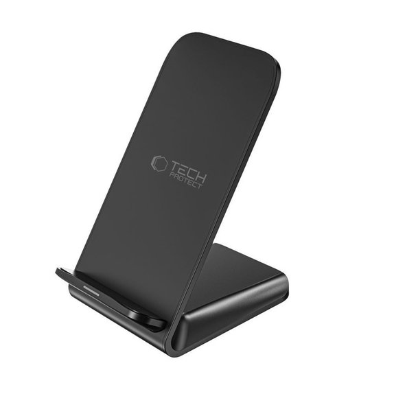 Bežični punjač QI15W-S2 15W, crna, Tech-Protect