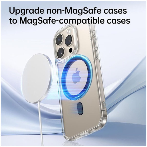 Magnetni MagSafe prsten MagMat MagSafe, crna, Tech-Protect
