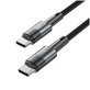 Kabel Ultraboost USB-C Cable PD 60W / 3A 25CM, siva, Tech-Protect