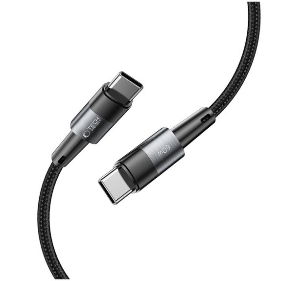 Kabel Ultraboost USB-C Cable PD 60W / 3A 25CM, siva, Tech-Protect