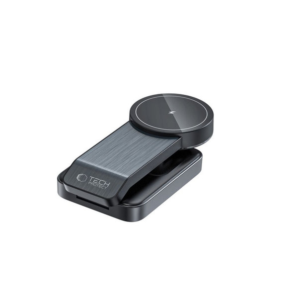 Bežični punjač QI15W-A28 3IN1 Magnetic MagSafe, crna, Tech-Protect