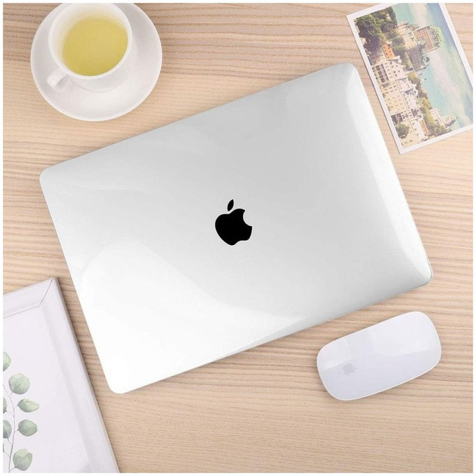 Maskica Smartshell za MacBook Air 15 M2-M5 2023-2026, Crystal Clear, Tech-Protect
