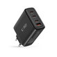 Mrežni punjač NC100W-GAN 4-PORT PD 100W / QC3.0, crna, Tech-Protect