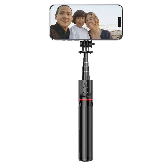 Selfie štap sa stativom L06S MagSafe, crna, Tech-Protect
