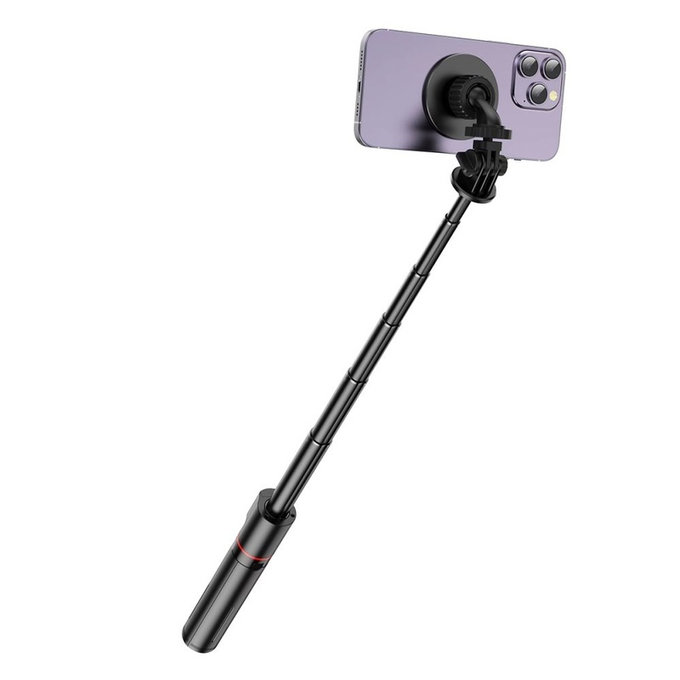 Selfie štap sa stativom L06S MagSafe, crna, Tech-Protect