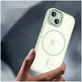 Maskica MagMat MagSafe za iPhone 15, zelena/prozirna, Tech-Protect