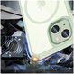 Maskica MagMat MagSafe za iPhone 15, zelena/prozirna, Tech-Protect