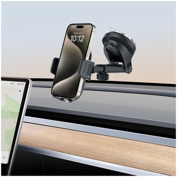 Auto držač V7 Universal Dashboard & Vent, crna, Tech-Protect