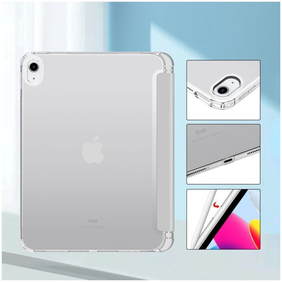 Maskica Sc Pen Hybrid za iPad 10.9" 10 / 2022 / 11" 11 / 2025, siva, Tech-Protect