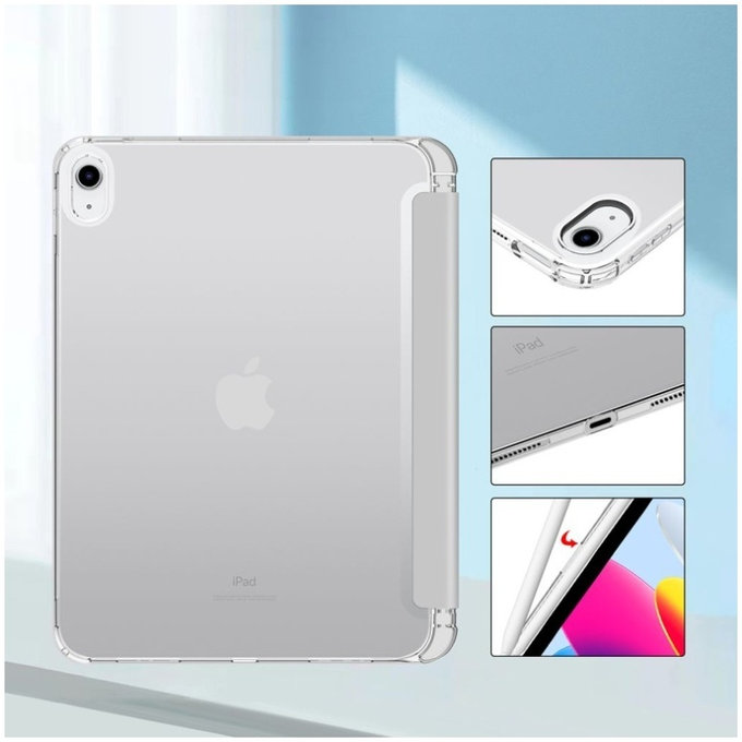 Maskica Sc Pen Hybrid za iPad 10.9" 10 / 2022 / 11" 11 / 2025, siva, Tech-Protect