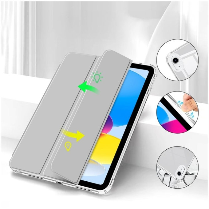 Maskica Sc Pen Hybrid za iPad 10.9" 10 / 2022 / 11" 11 / 2025, siva, Tech-Protect
