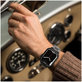 Remen Stainless Line za Apple Watch 8 / 9 / 10 / 11 / SE / Ultra (44 / 45 / 46 / 49 mm), Titanium/Orange, Tech-Protect