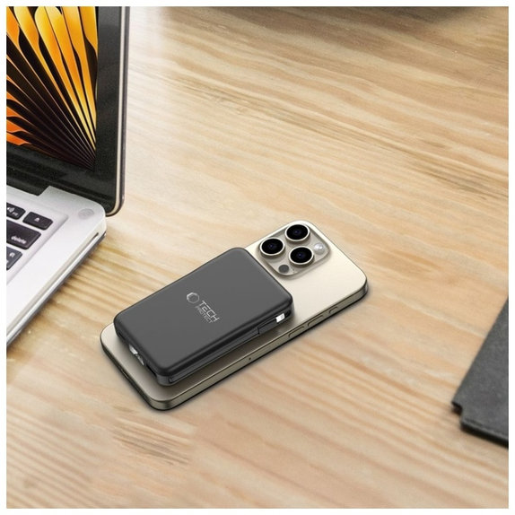 Powerbank PB31 Lifemag MagSafe 10000mAh, crna, Tech-Protect