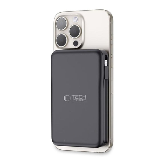 Powerbank PB31 Lifemag MagSafe 10000mAh, crna, Tech-Protect