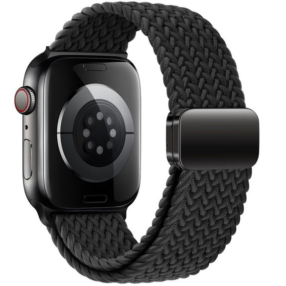 Remen Nylonmag za Apple Watch 8 / 9 / 10 / 11 / SE / Ultra (44 / 45 / 46 / 49 mm), crna, Tech-Protect