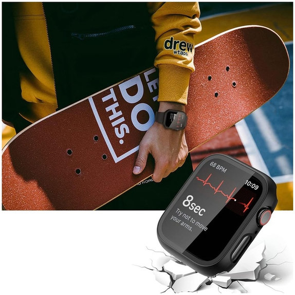 Remen DEFENSE360 za Apple Watch 10 / 11 (46 mm), crna, Tech-Protect