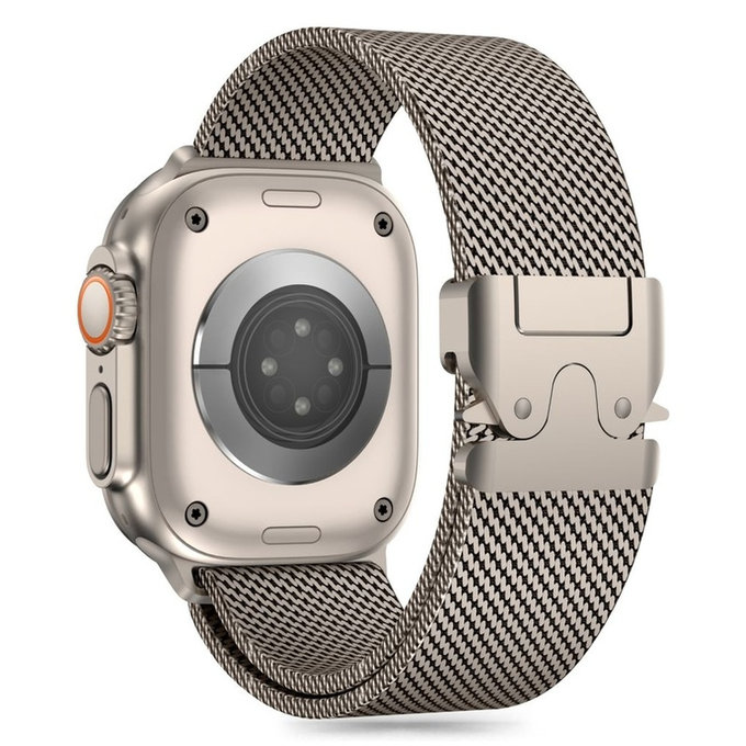 Remen Milano za Apple Watch 8 / 9 / 10 / 11 / SE / Ultra (44 / 45 / 46 / 49 mm), Titanium, Tech-Protect