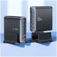 Mrežni punjač DC80W-GAN 6-PORT PD 80W / QC3.0, crna, Tech-Protect