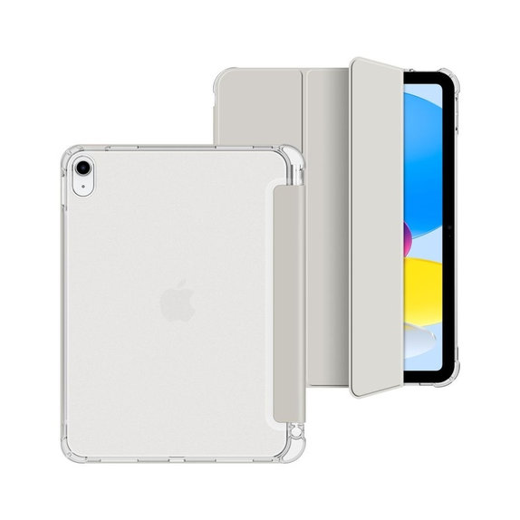 Maskica Sc Pen Hybrid za iPad 10.9" 10 / 2022 / 11" 11 / 2025, Crystal Silver, Tech-Protect