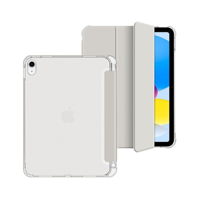 Maskica Sc Pen Hybrid za iPad 10.9" 10 / 2022 / 11" 11 / 2025, Crystal Silver, Tech-Protect