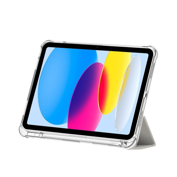 Maskica Sc Pen Hybrid za iPad 10.9" 10 / 2022 / 11" 11 / 2025, Crystal Silver, Tech-Protect