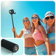 Selfie štap sa stativom GA100 za GoPro / DJI / INSTA360, crna, Tech-Protect