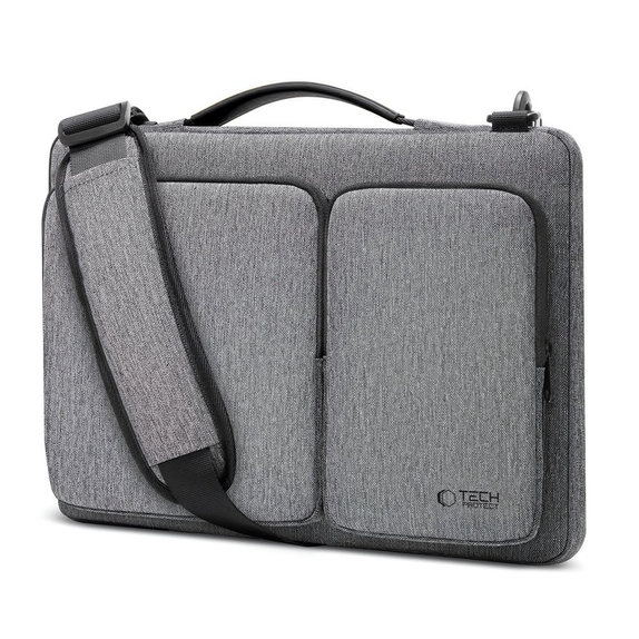 Torba za laptop Defender Bag 13-14, Crayon Grey, Tech-Protect