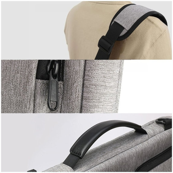 Torba za laptop Defender Bag 13-14, Crayon Grey, Tech-Protect
