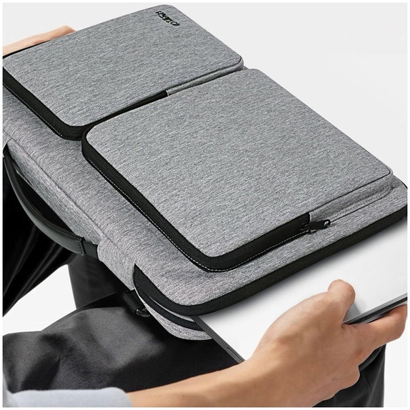 Torba za laptop Defender Bag 13-14, Crayon Grey, Tech-Protect