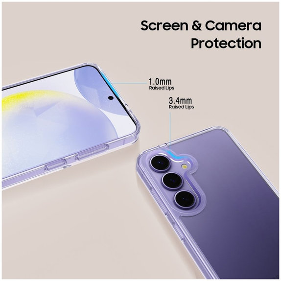 Maskica FlexAir Hybrid za Galaxy S25, Clear, Tech-Protect