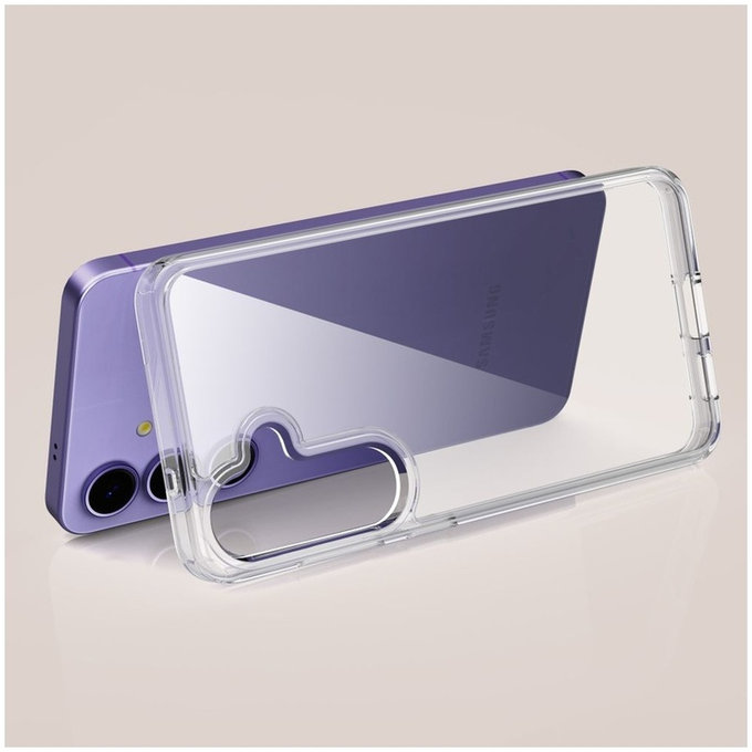 Maskica FlexAir Hybrid za Galaxy S25, Clear, Tech-Protect