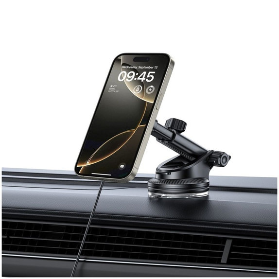 Auto držač MM15W-V4 Magnetic MagSafe Dashboard & Vent 15W, crna, Tech-Protect