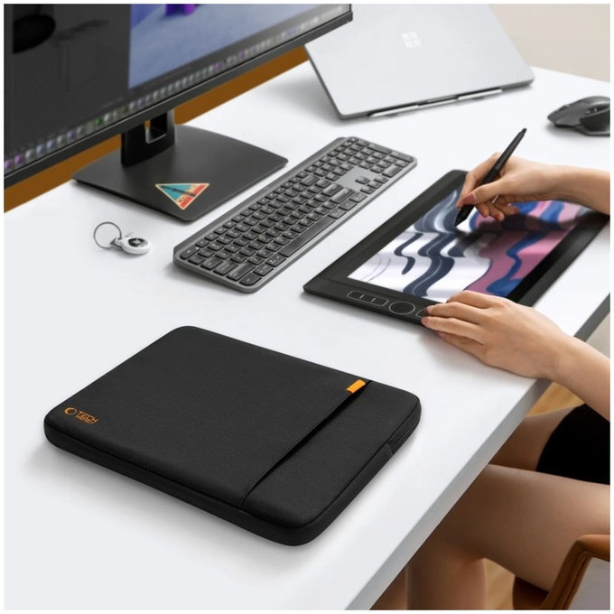 Torba za laptop Defender 13-14, crna, Tech-Protect