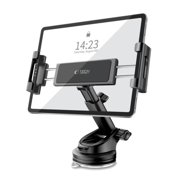 Auto držač V4 Universal Windshield & Dashboard for Tablet, crna, Tech-Protect