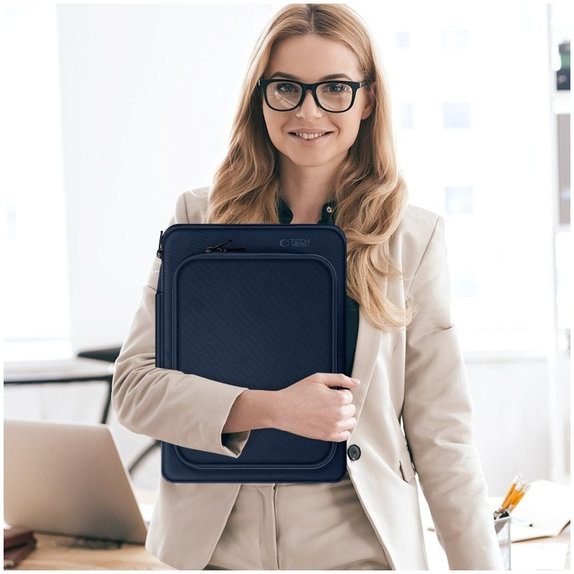 Torba za laptop Basic Bag 15-16, Navy Blue, Tech-Protect