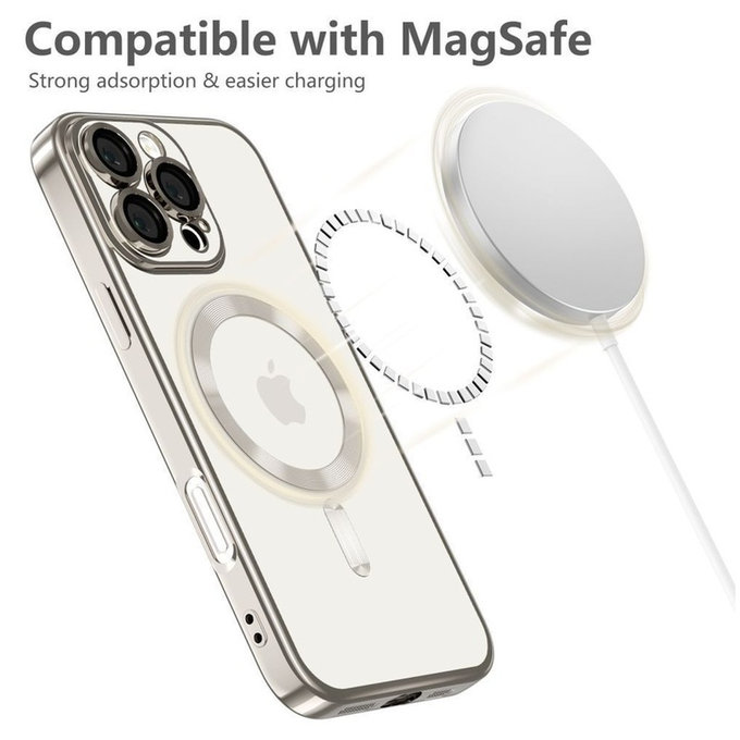 Maskica MagFlex MagSafe za Samsung S25, Marine Blue, Tech-Protect