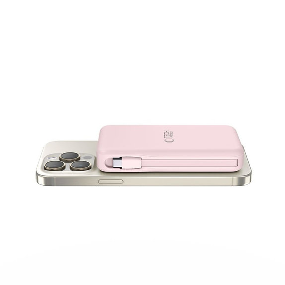 Powerbank PB31 Lifemag MagSafe 10000mAh, ružičasta, Tech-Protect
