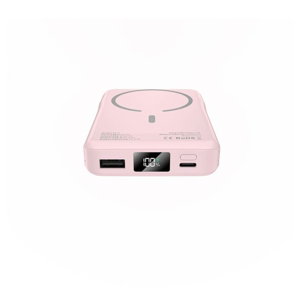 Powerbank PB31 Lifemag MagSafe 10000mAh, ružičasta, Tech-Protect