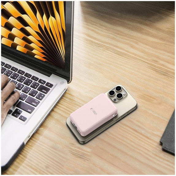 Powerbank PB31 Lifemag MagSafe 10000mAh, ružičasta, Tech-Protect