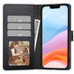 Maskica Wallet za Motorola Edge 60 / 60 Fusion, crna, Tech-Protect