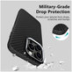 Maskica Ion Carbon MagSafe za Samsung S25 Ultra, crna/srebrna, Tech-Protect