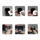 Hibridno staklo Glass Flex+ 2-PACK za Garmin Venu 3, crna, Tech-Protect