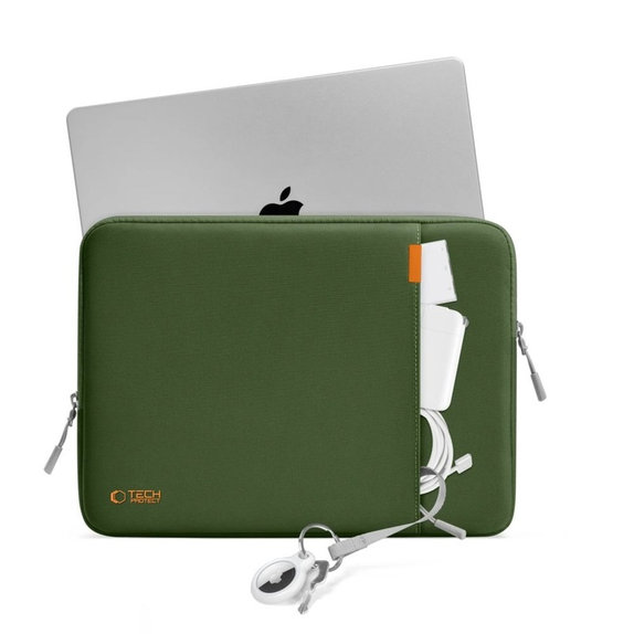 Torba za laptop Defender 15-16, Army Green, Tech-Protect