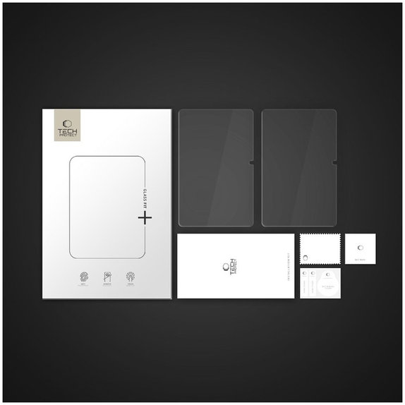 Kaljeno staklo Glass Fit+ 2-PACK za Xiaomi Redmi Pad 2 / SE 11.0, prozirna, Tech-Protect