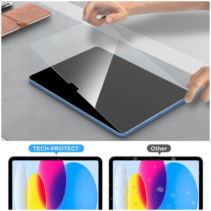 Kaljeno staklo Glass Fit+ 2-PACK za Xiaomi Redmi Pad 2 / SE 11.0, prozirna, Tech-Protect